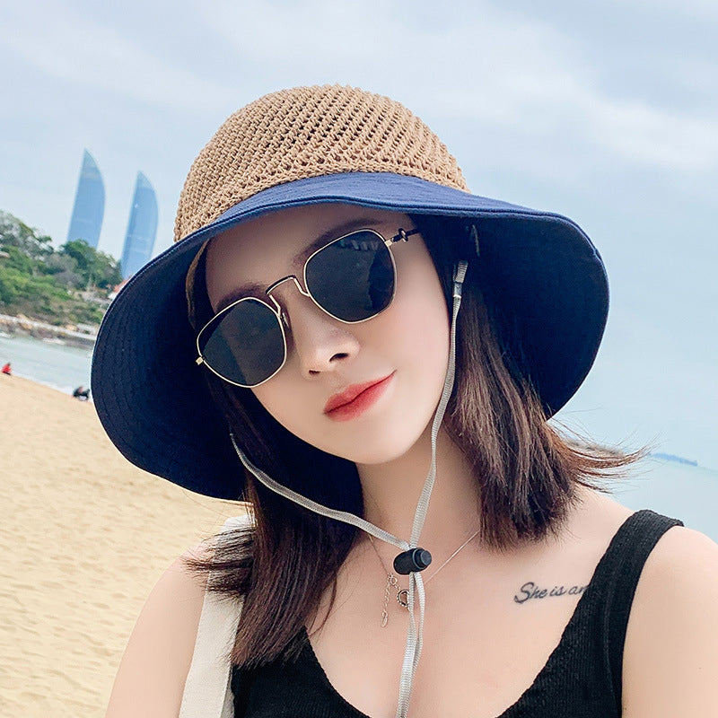 Summer Foldable Mesh Sun Protection Fisherman‘s Hat
