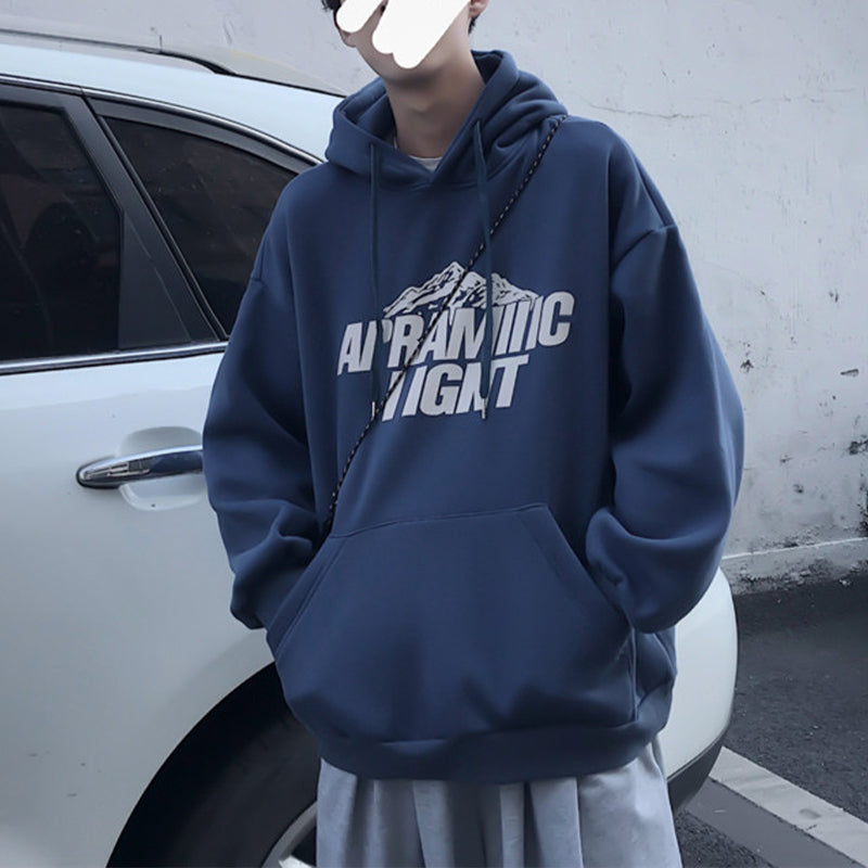 Man's Spring Autumn Loose Hoodie