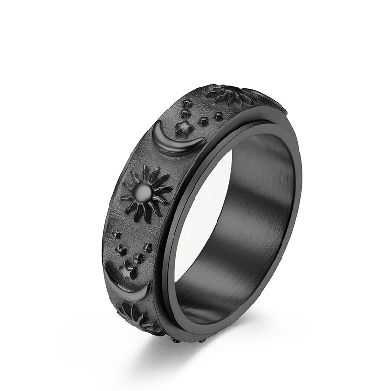 Sterling Silver Rings for Anxiety