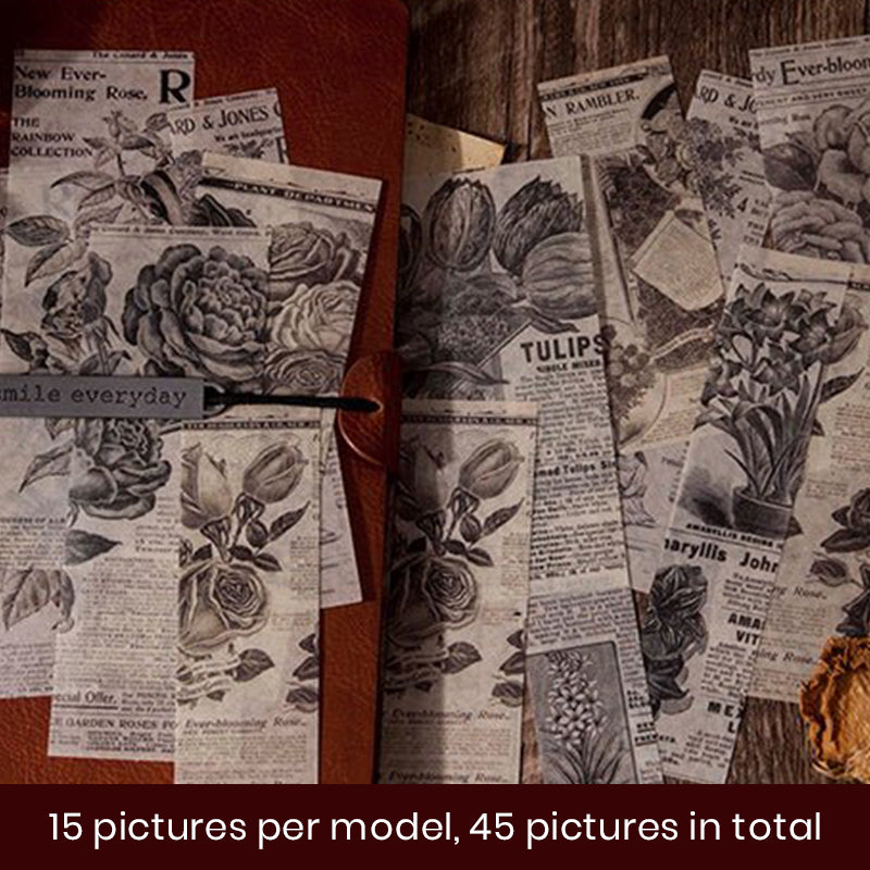 Years Trace Retro Stickers Set