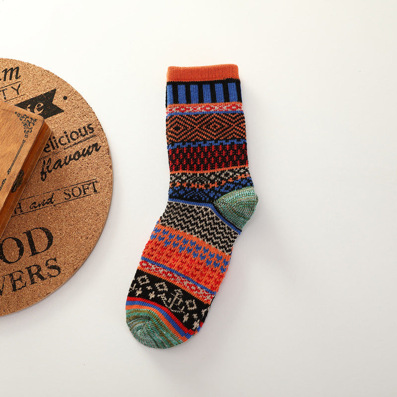 Retro Ethnic Socks