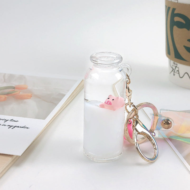 Floating Milk Pig Pendant
