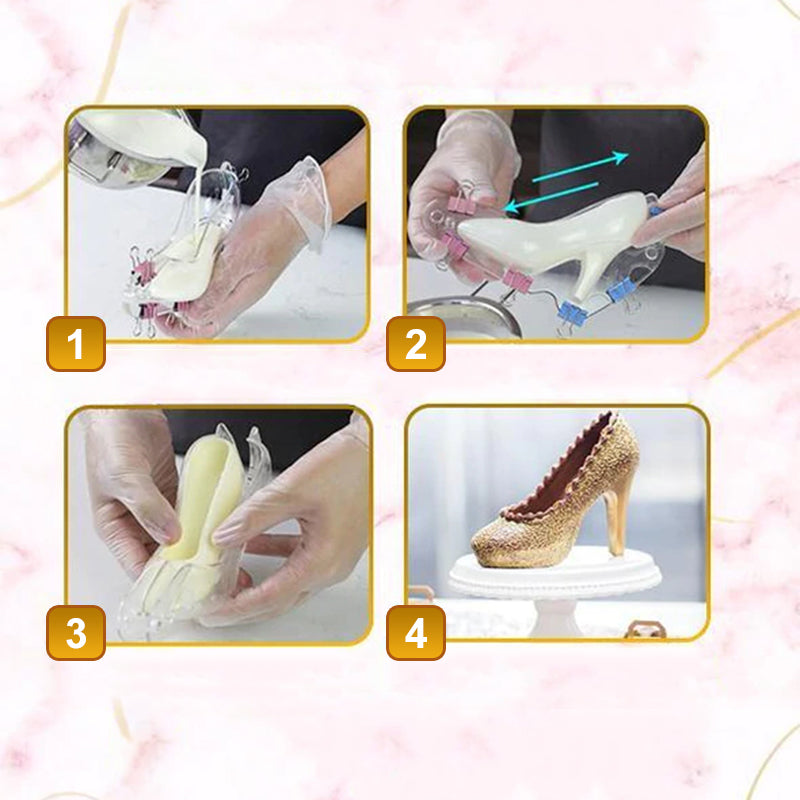 Deluxe 3D High Heel Chocolate Mold