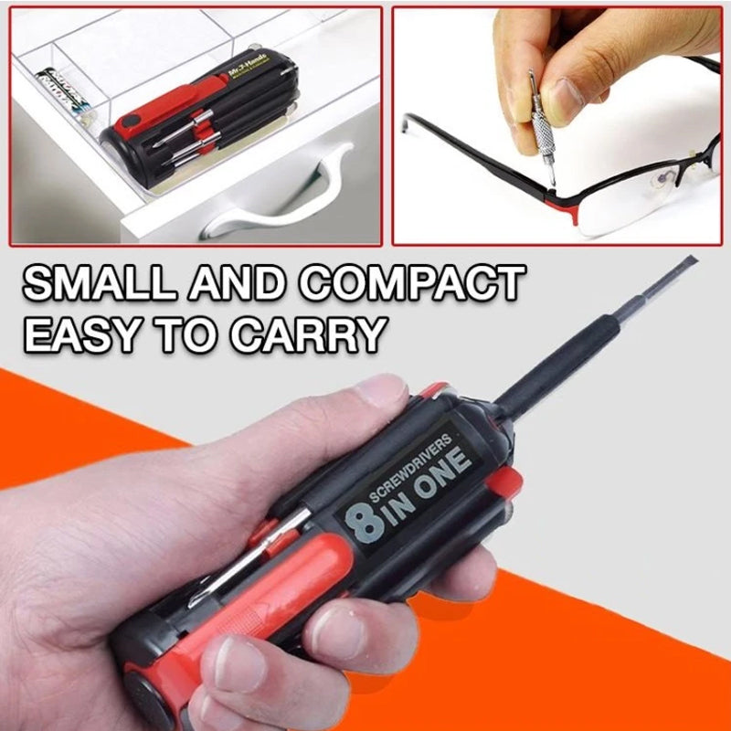 8 In 1 Torch Screwdriver