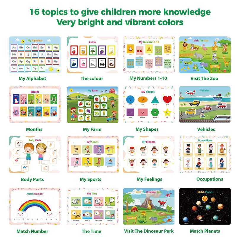 Montessori Busy Book for Toddlers
