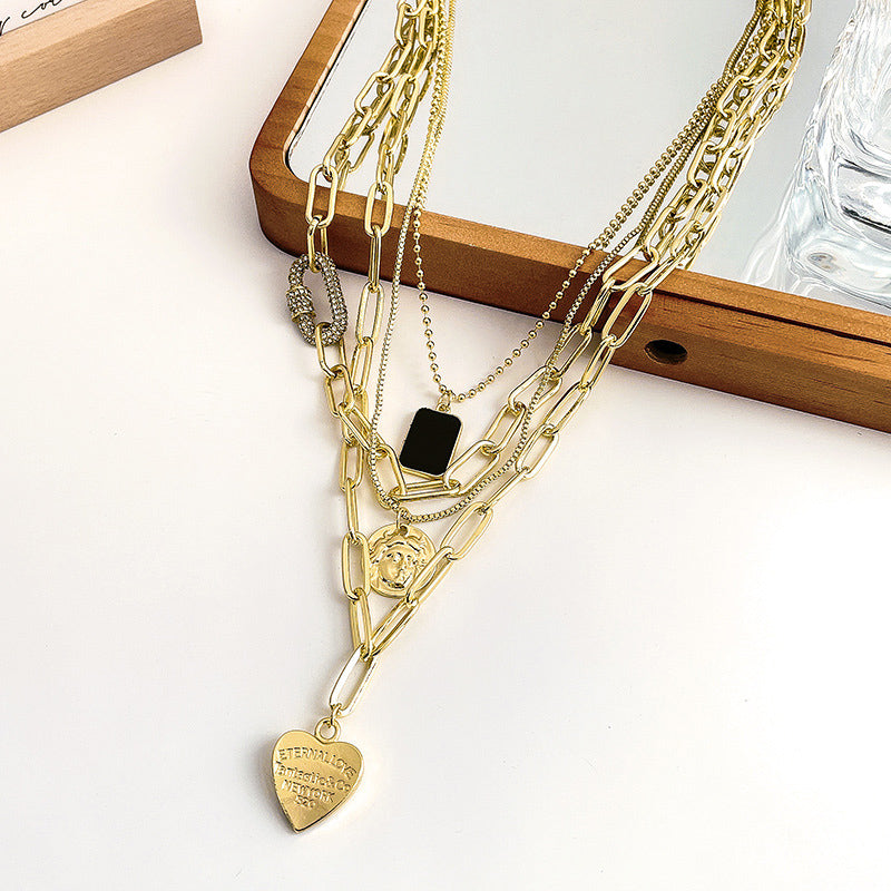 Women's Trombone Necklaces Set