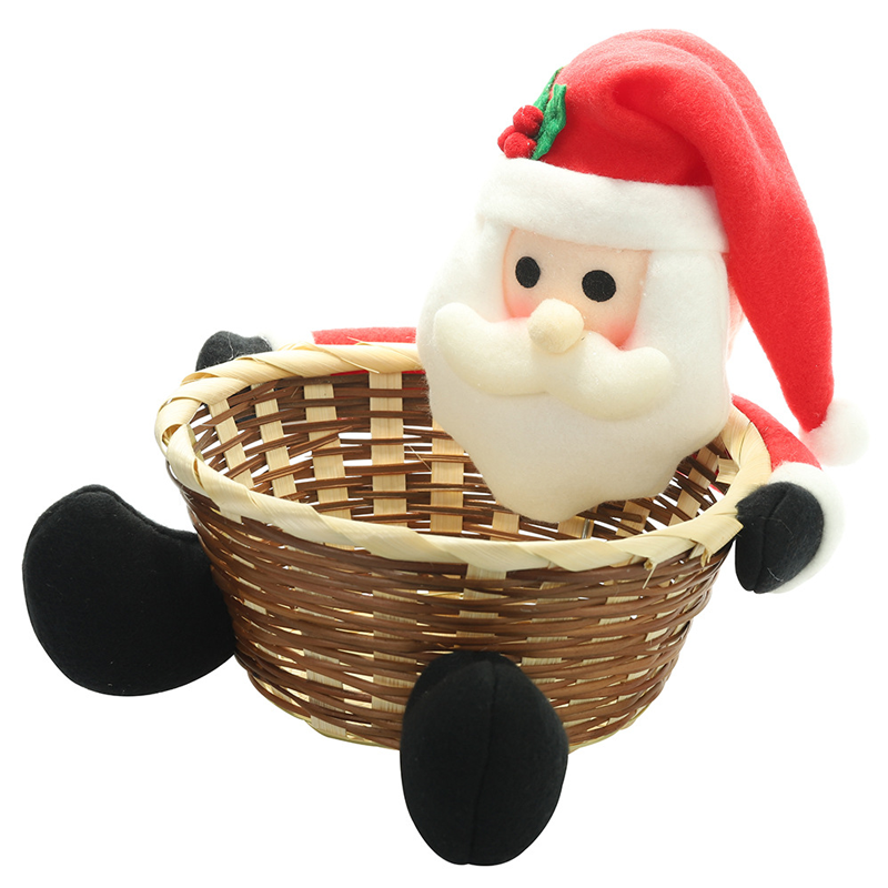 Christmas Candy Braided Basket