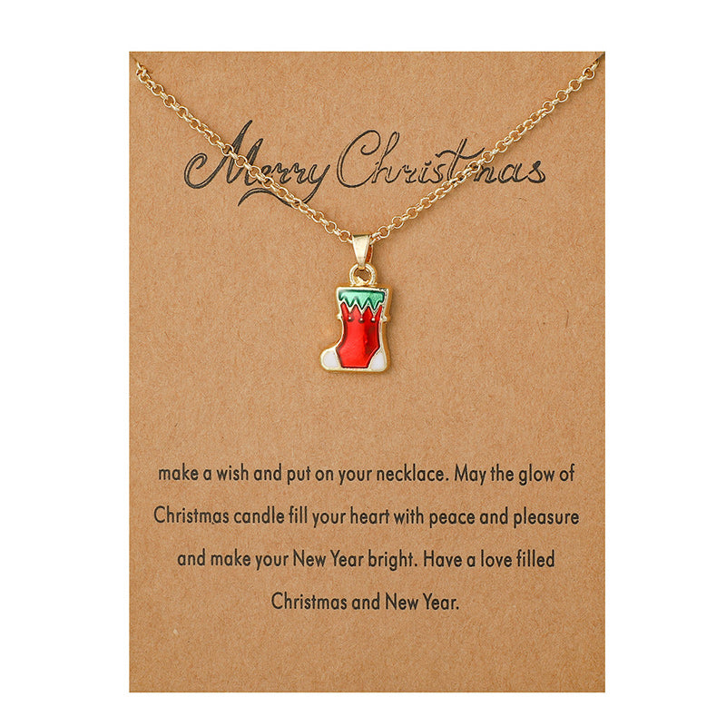 Christmas Ornament Necklaces