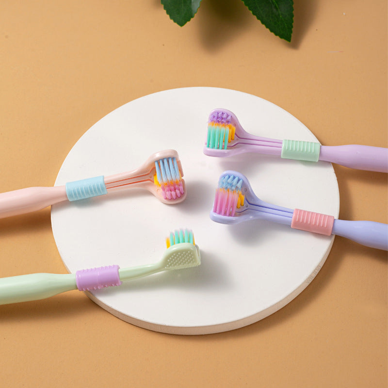 Three Sided Toothbrush