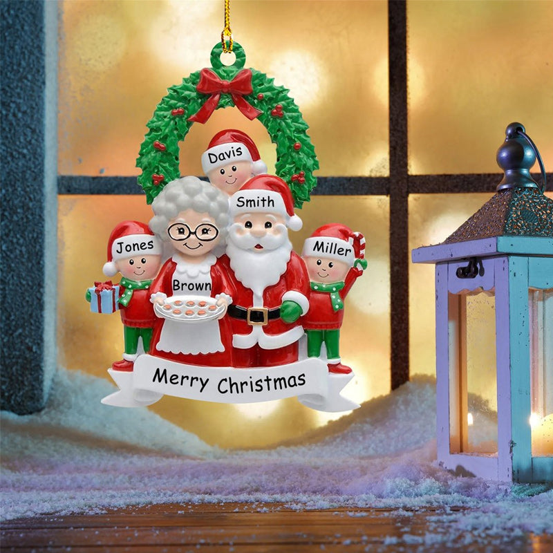 Christmas Ornaments Doll 6 Personalized Names and Text