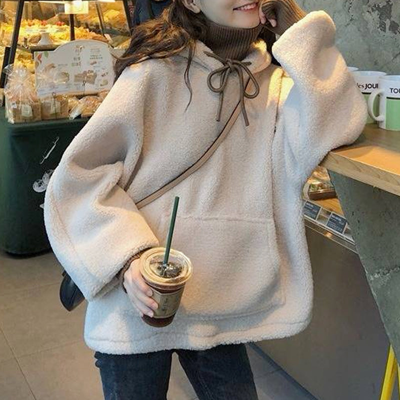 Women's Plus Size Long Sleeve Hoodie