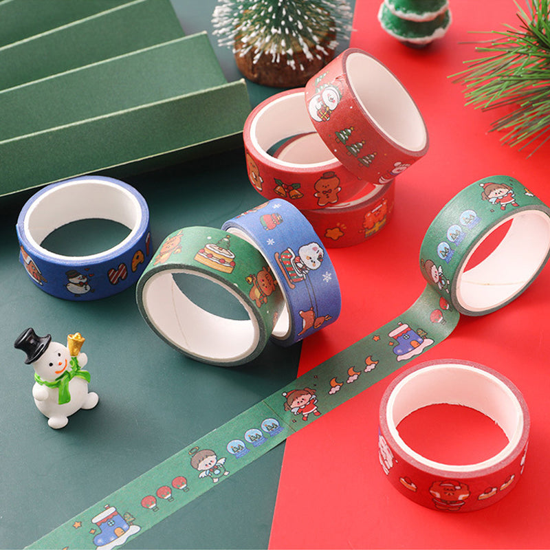 Cartoon Christmas Washi Tape