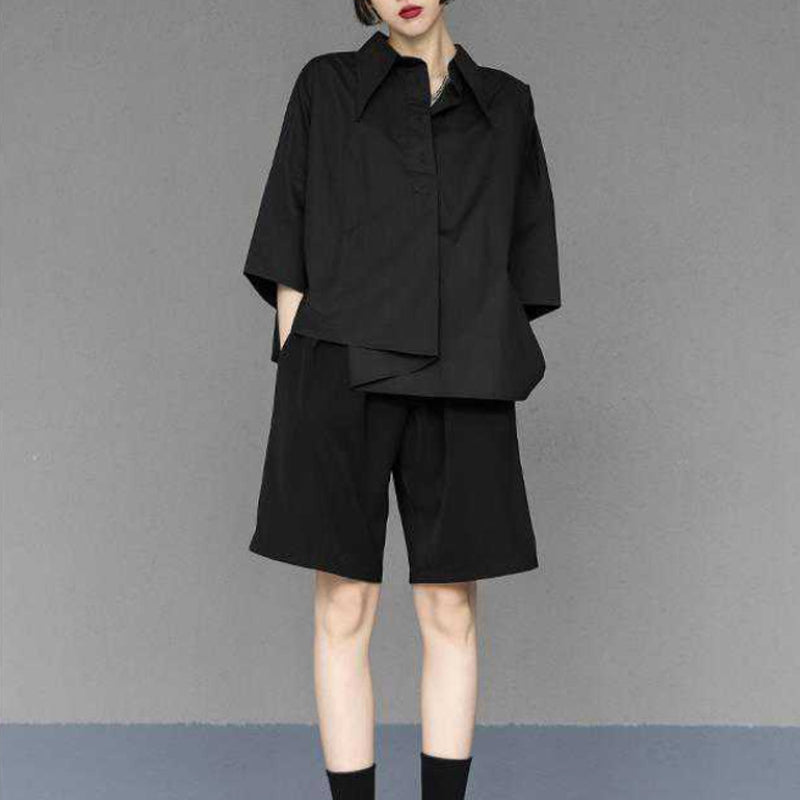 Summer Loose Irregular Shirt