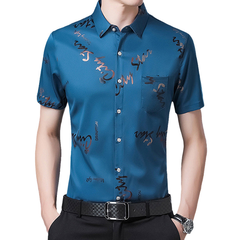 Men’s Thin Short-sleeve Shirt
