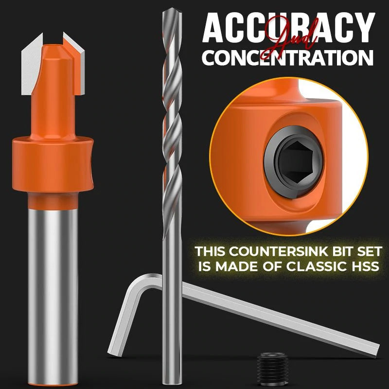 Woodworking Countersink Drill Tapered Hole Drill