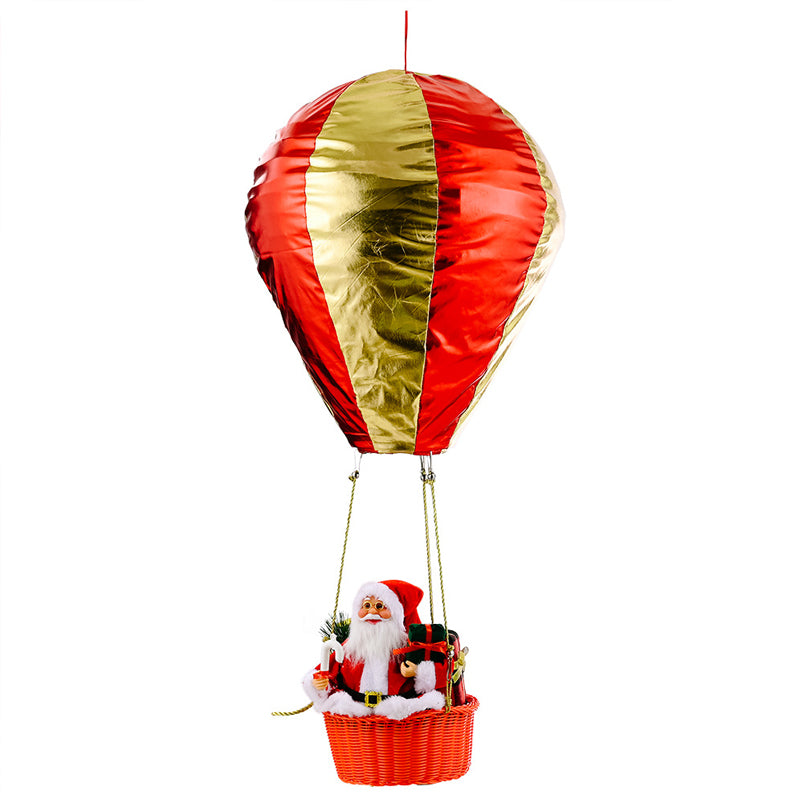 Santa Claus Hot Air Balloon Christmas Tree  Decoration
