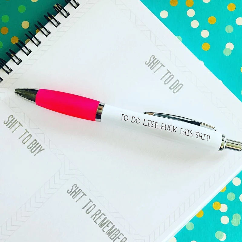 Sarcastic office pens