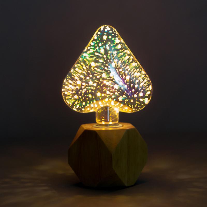 3D Fireworks Decorative LED Light Bulb
