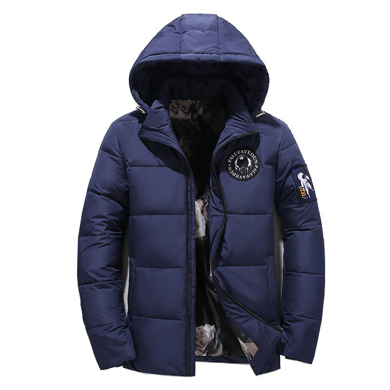 Men's Short Fit Warm Coat