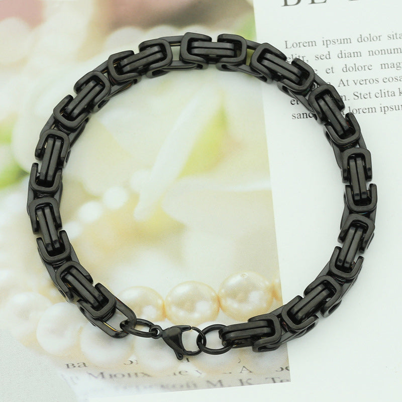 Hip Hop Men's Chain Bracelet
