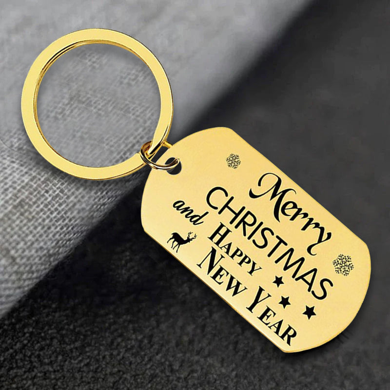 Christmas Army Keychain
