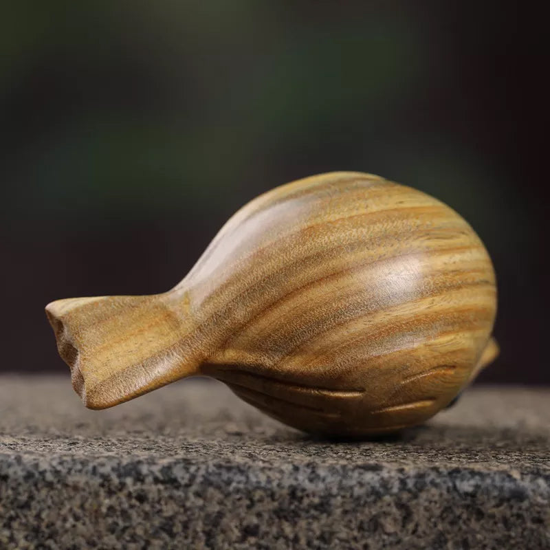Handmade Wood Carved Bird