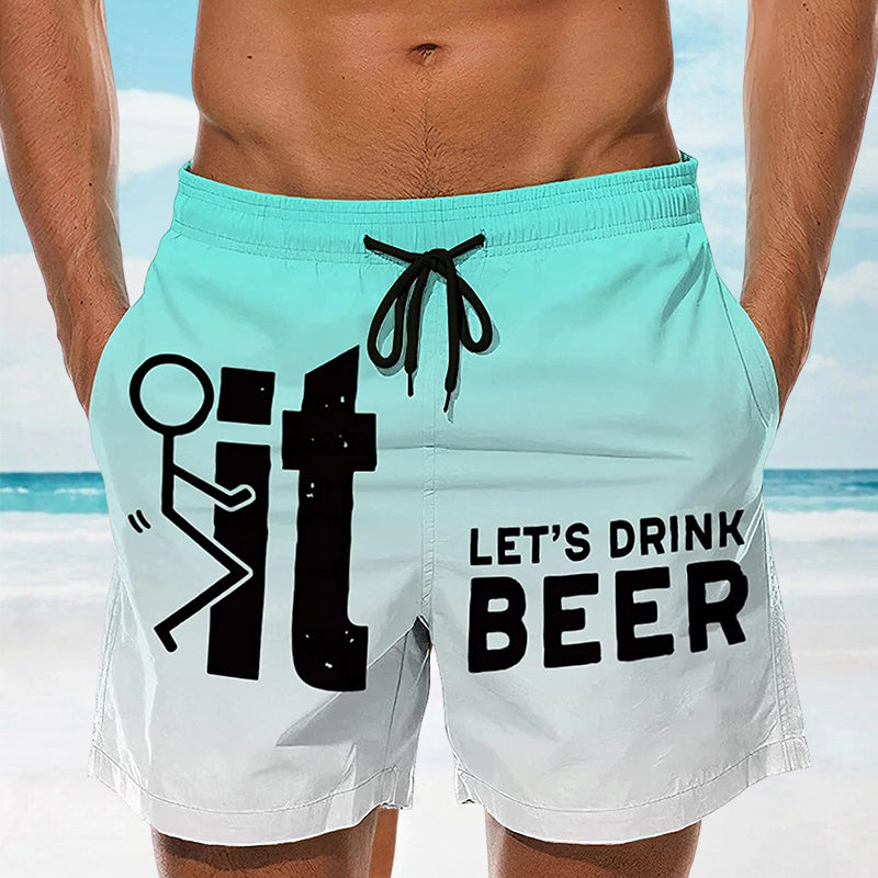 Men's Hawaii Beach Shorts