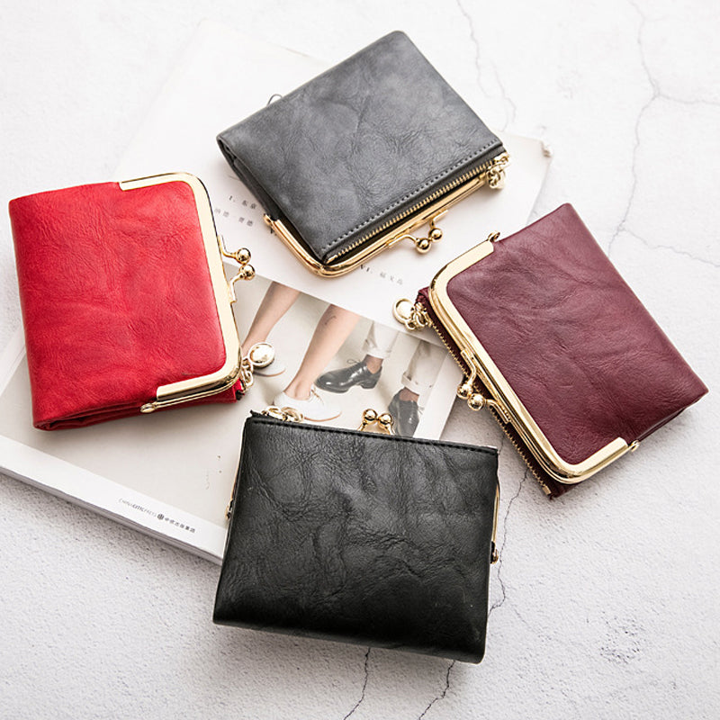 Women's Short Square Mini Wallet