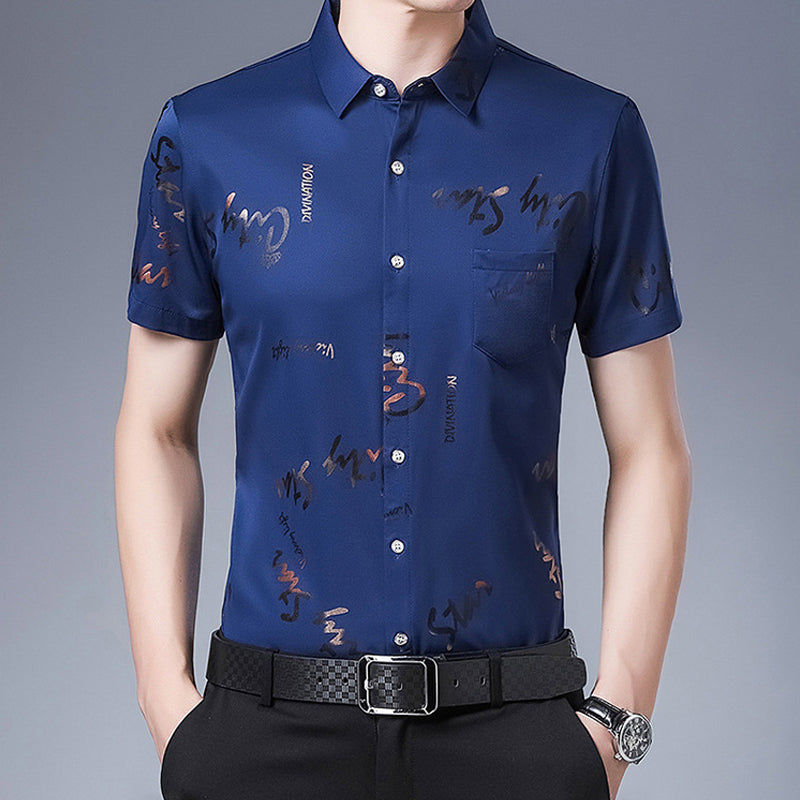 Men’s Thin Short-sleeve Shirt
