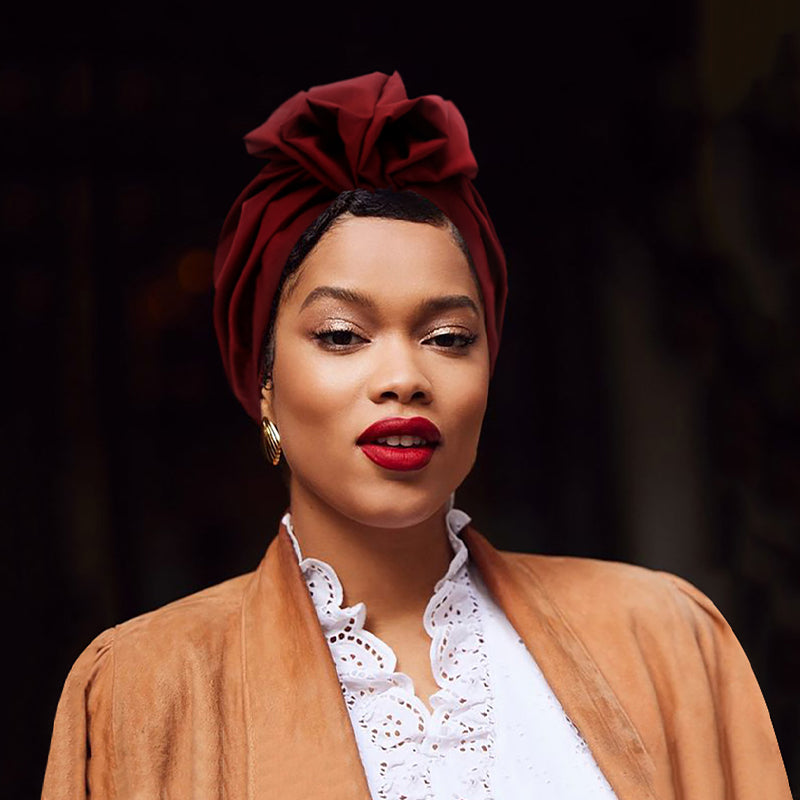 French Retro Head Scarf
