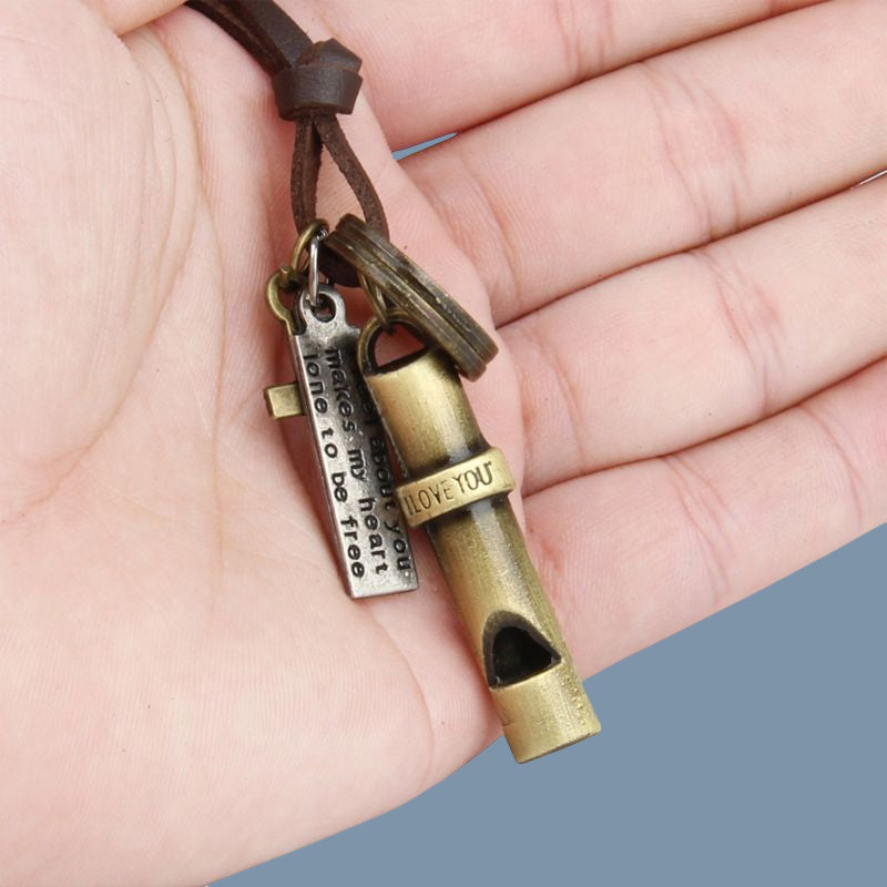 Whistle Metal Pendant