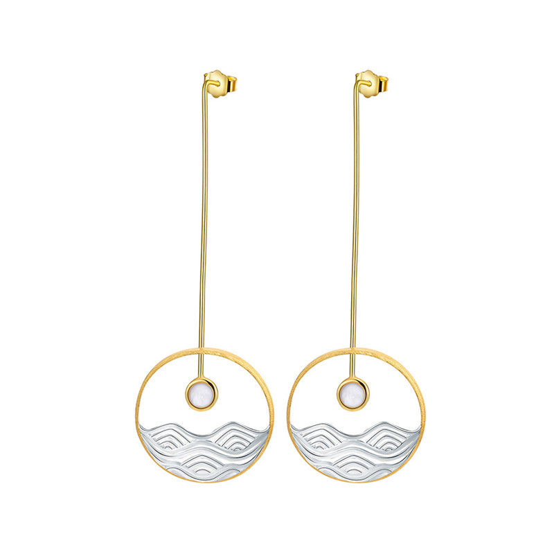 Women Elegant Moonlight Earrings