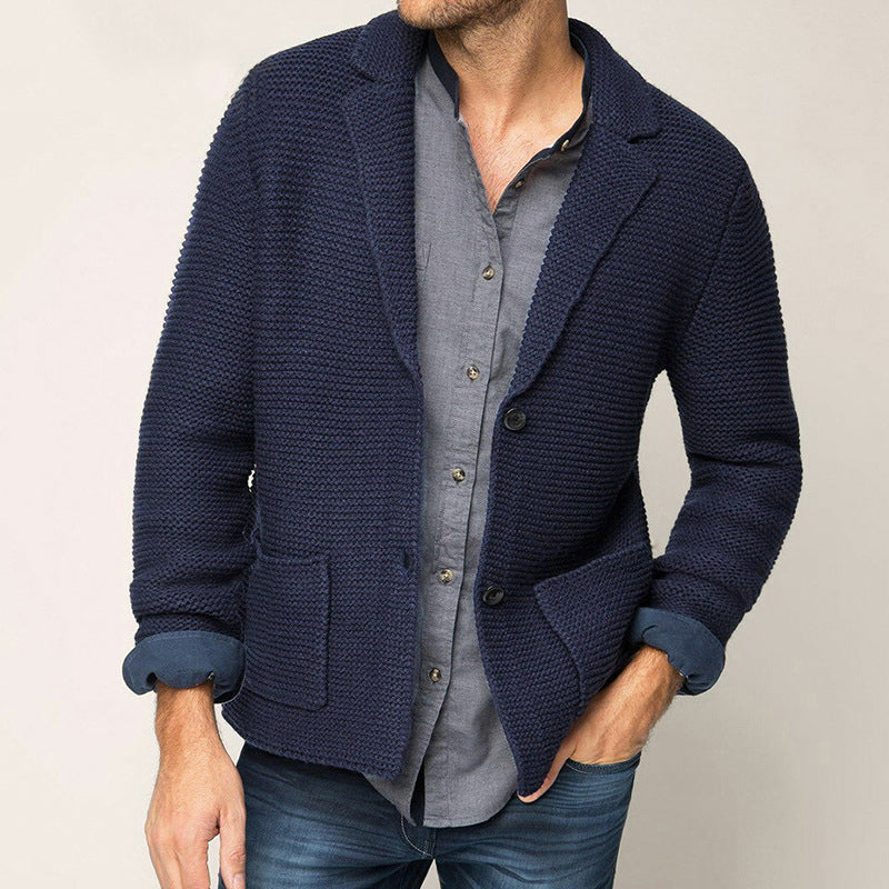 Lapel Knit Jacket