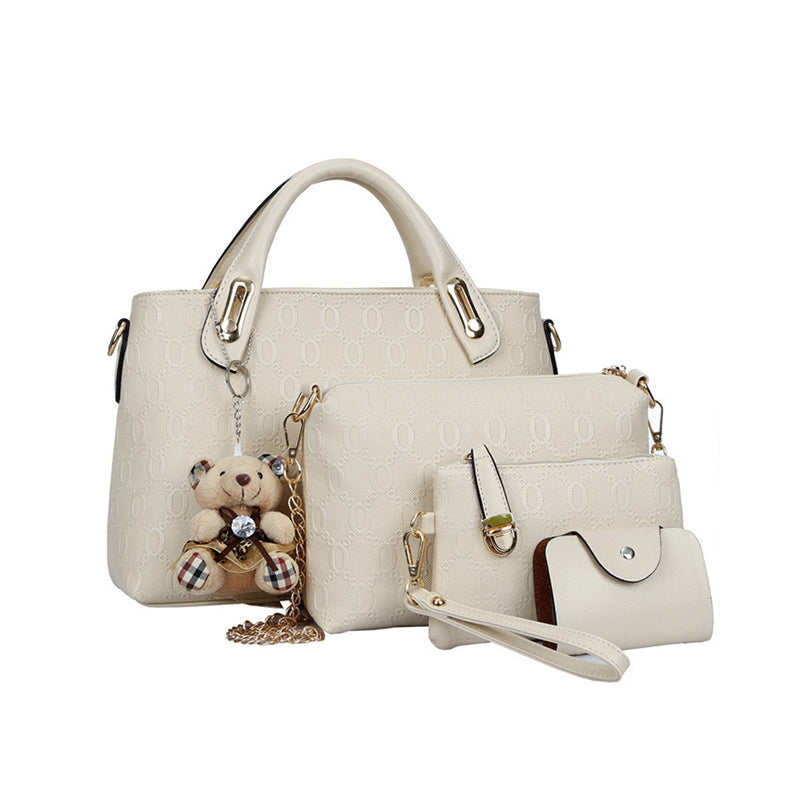 Handbag with Four-piece Set
