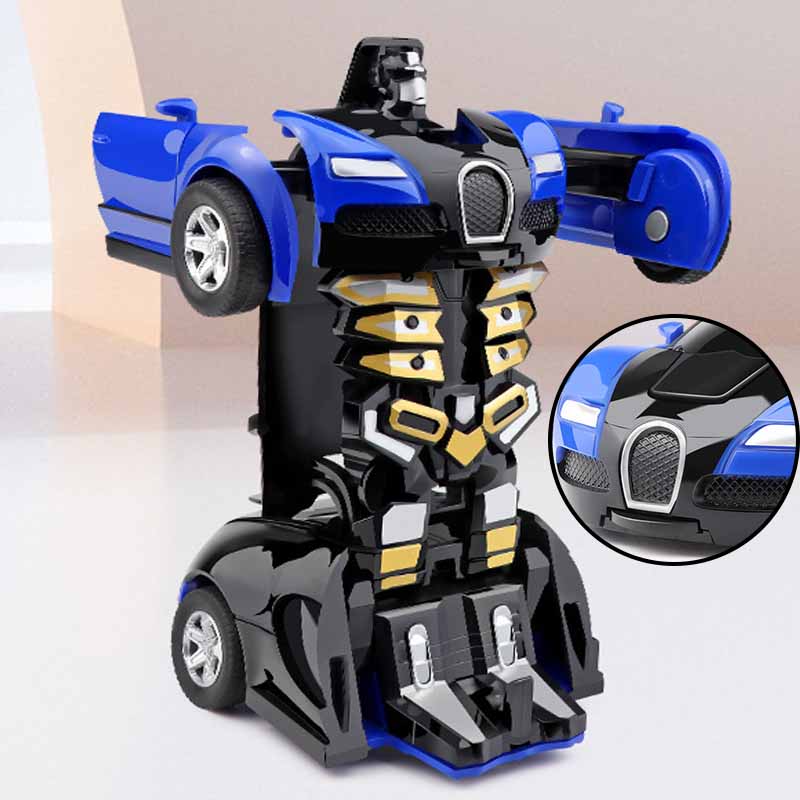 Children Automatic Transformation Robot Car Model