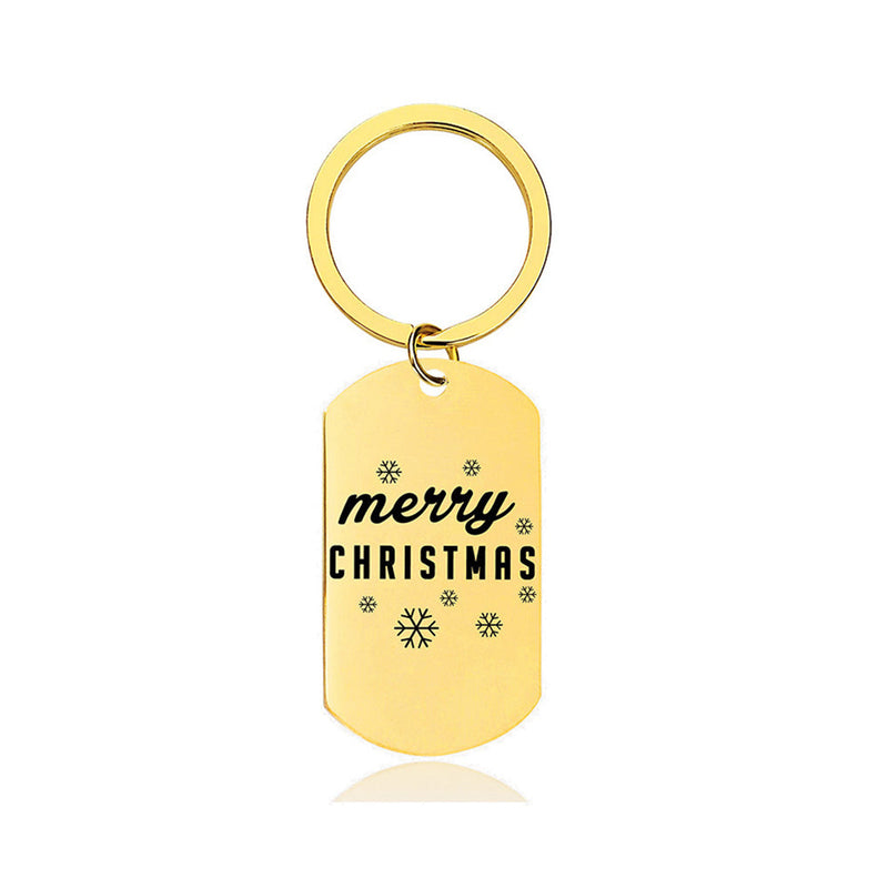 Christmas Army Keychain