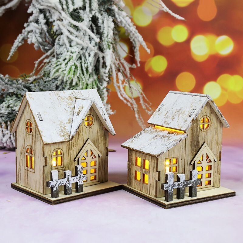 Christmas Lighted House