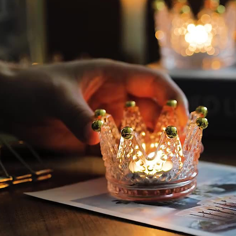 Creative Crown Candle Holder