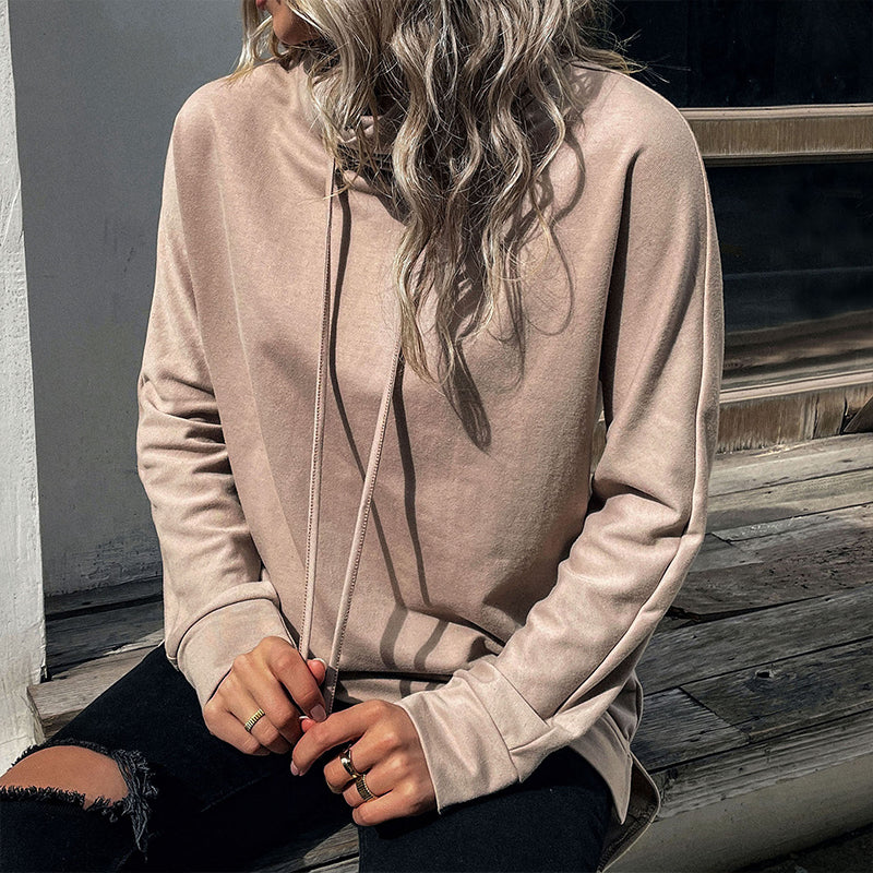 Pile Neck Sweatshirt