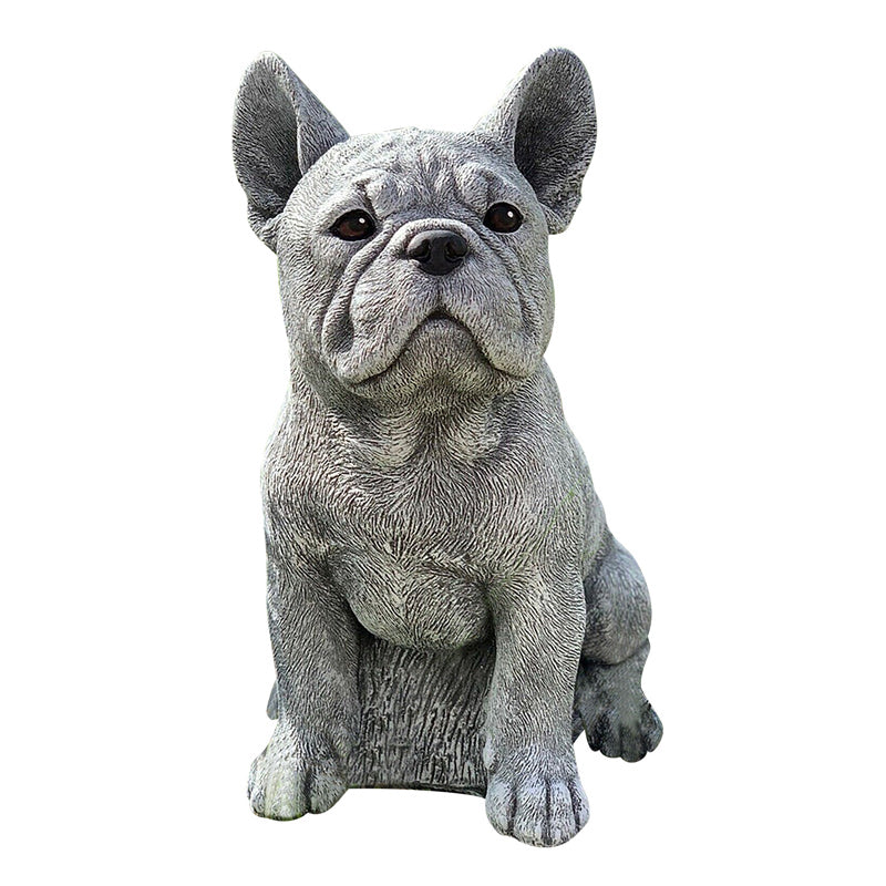 French Bulldog Statue Garden Decoration