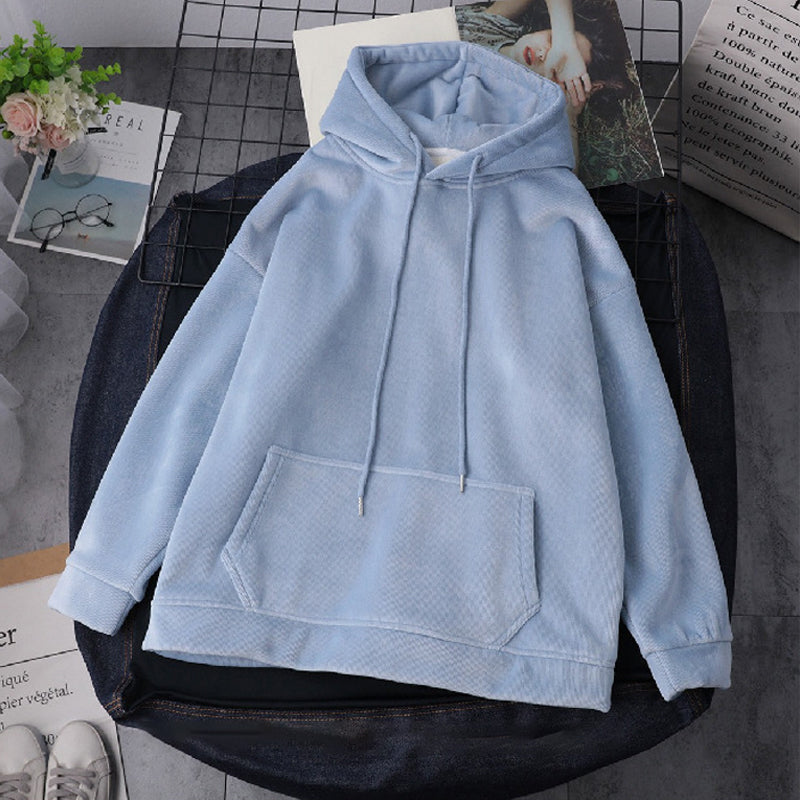 Soft Fleece Hooded Sweatshirt
