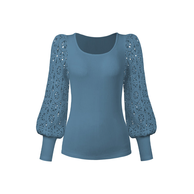 Lace Long Sleeve T-Shirt