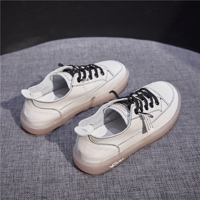 Versatile Soft Sole White Shoes