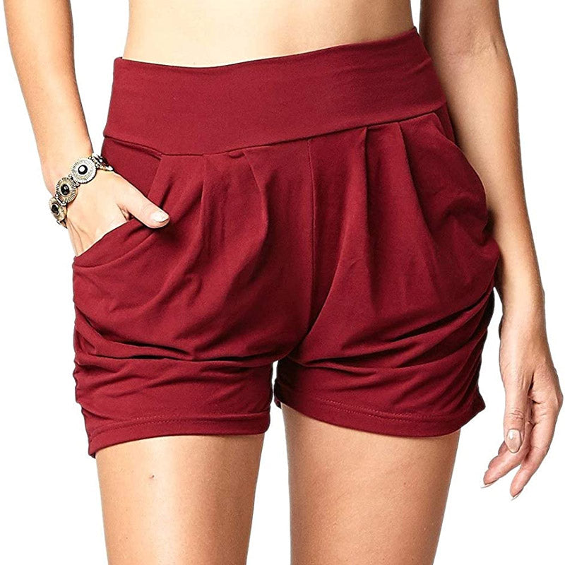 Pleated Comfy Bamboo Soft Shorts