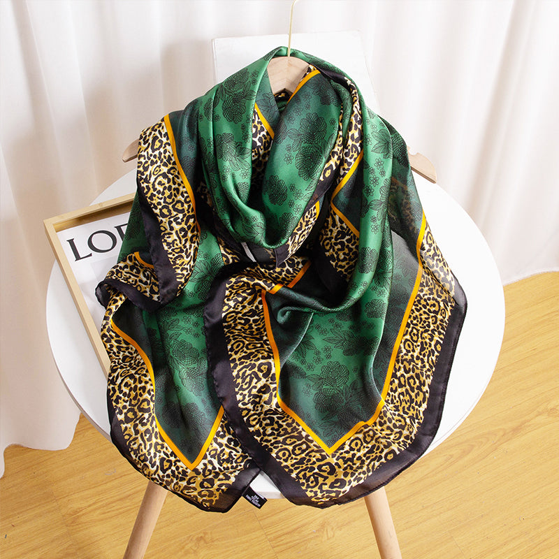 New Silk Hooded Sun Protection Shawl