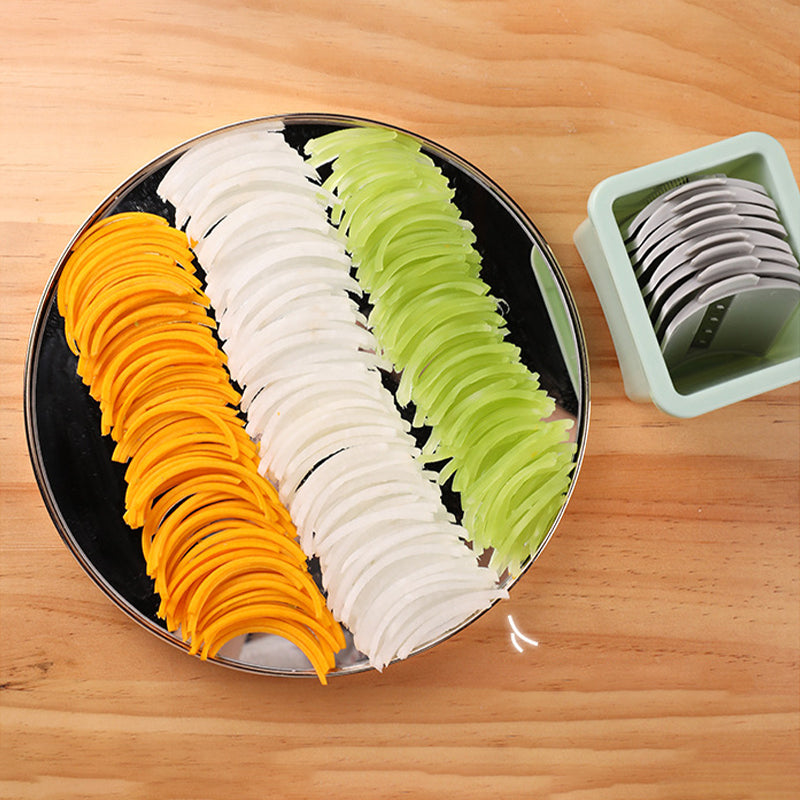 Multifunctional Drum Vegetable Cutter Kitchen Household Circular