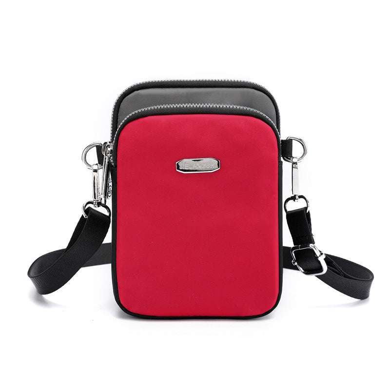 Three-layer Large Phone Bag
