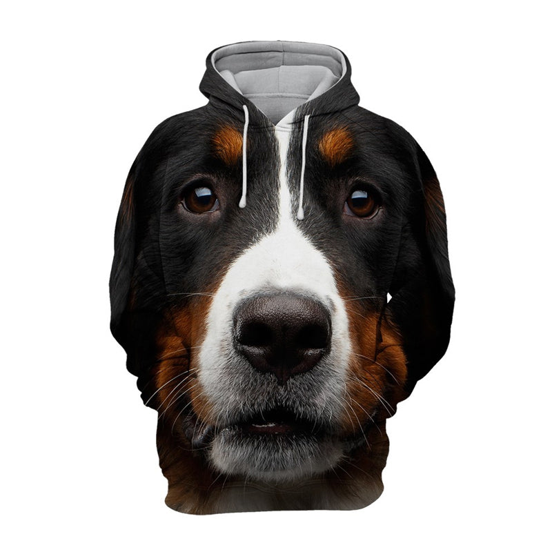 Animal dog 3D printed hoodie