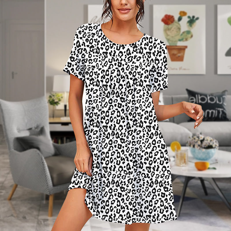 Printed Plus Size Dress