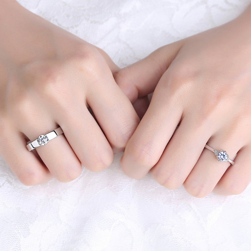 Simple Adjustable Couple Rings